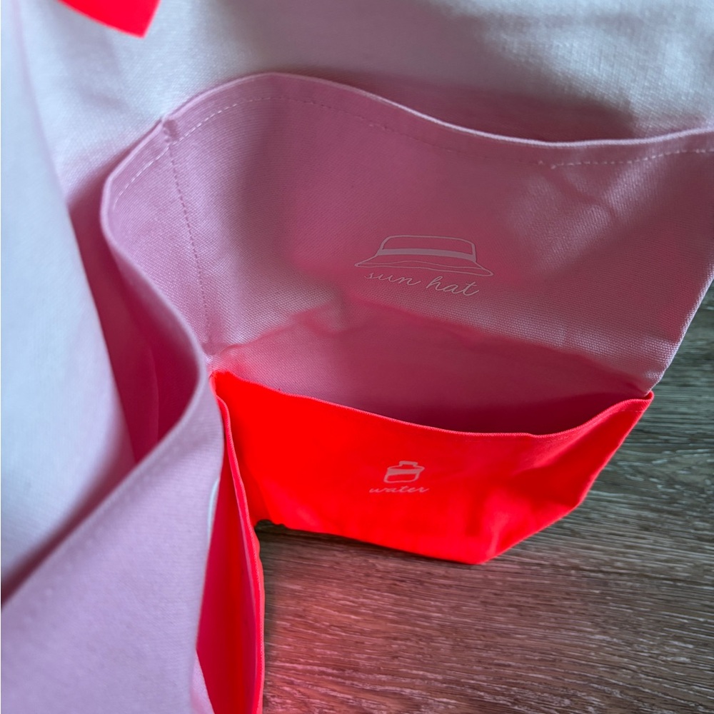 Victoria's Secret Pink Beach Canvas Tote - Picture 5 of 5